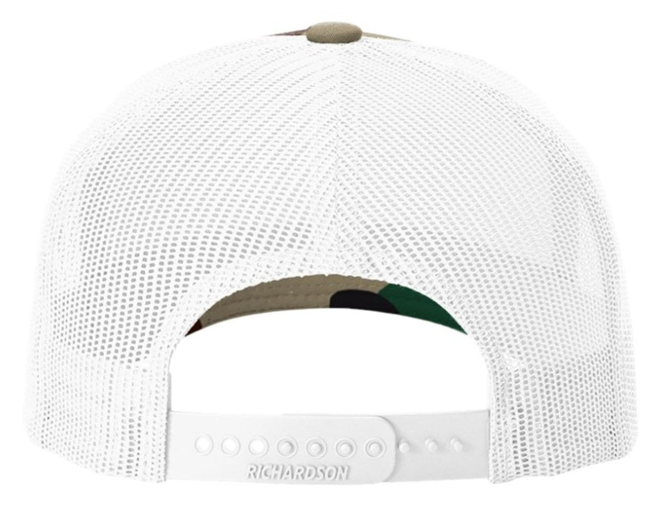 Distressed Cross Trucker