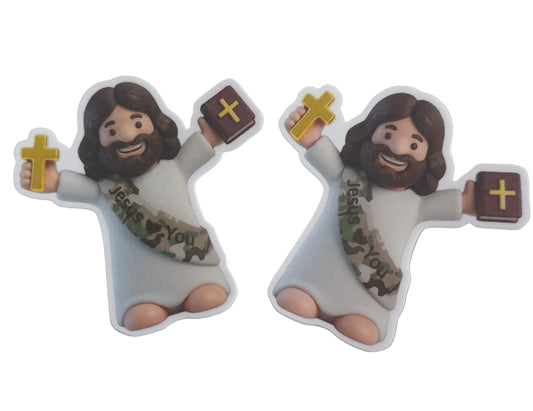 Little Jesus Stickers