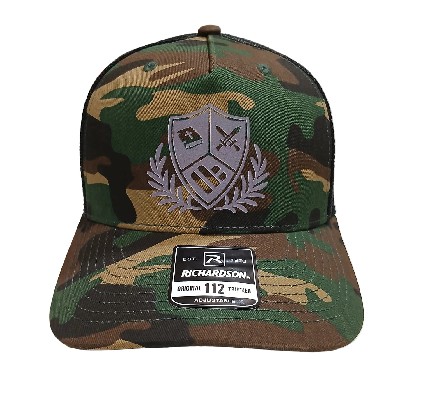 6. HCCA "Crest" Camo Trucker